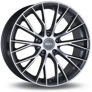Juego de 4 Llantas MAK MUNCHEN Gunmetal/pulido - 9
