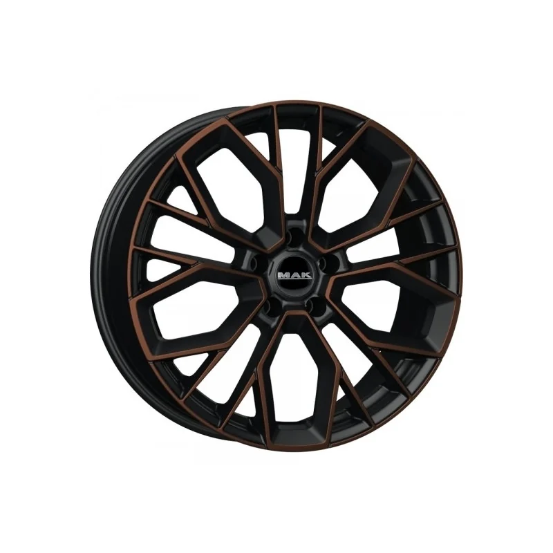 Juego de 4 Llantas MAK STILO-D Negro/bronce - 10