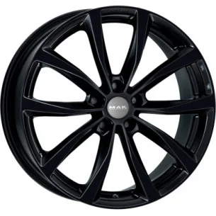 Juego de 4 Llantas MAK WOLF Negro/brillo - 7