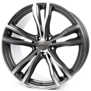 Juego de 4 Llantas MAK X-MODE Gunmetal/pulido - 10