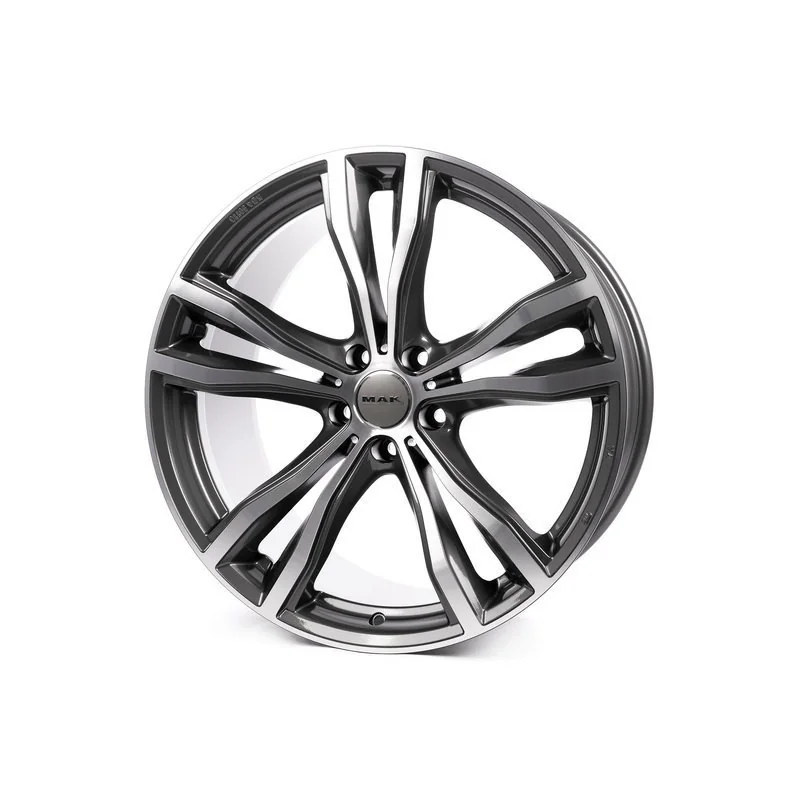 Juego de 4 Llantas MAK X-MODE Gunmetal/pulido - 9