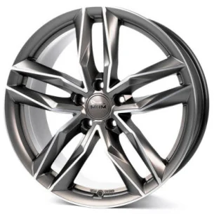 Juego de 4 Llantas MAM RS3 Gunmetal/pulido - 8
