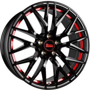 Juego de 4 Llantas MAM RS4 Negro/rojo - 7