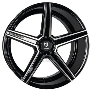 Juego de 4 Llantas MB Design KV1 Negro brillo-pulido - 11