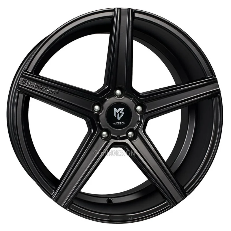 Juego de 4 Llantas MB Design KV1 Negro Mate - 11