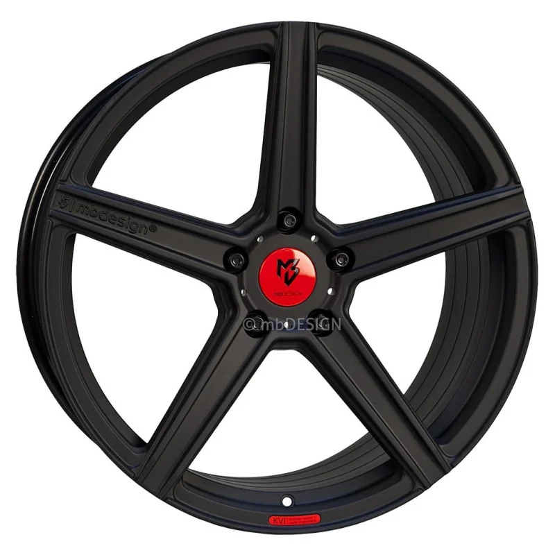 Juego de 4 Llantas MB Design KV1S Negro Mate - 10
