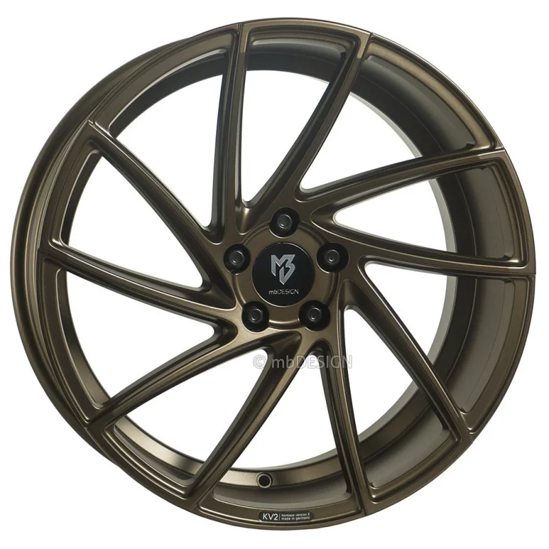 Juego de 4 Llantas MB Design KV2 Bronce oscuro - 8