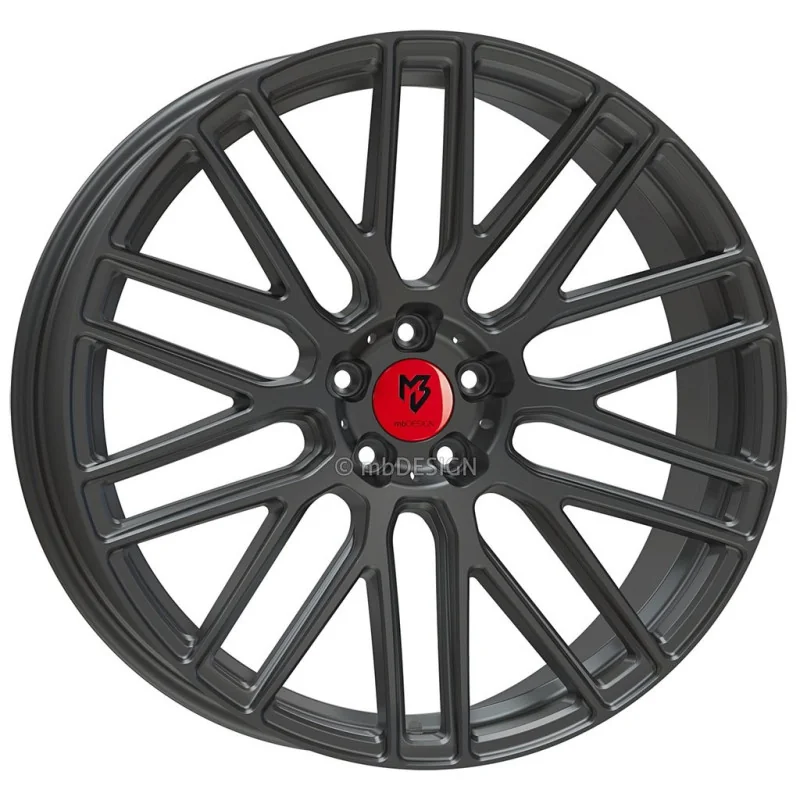 Juego de 4 Llantas MB Design KV4 Gris Mate - 8