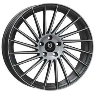 Juego de 4 Llantas MB Design VR3 Gris-pulido - 8