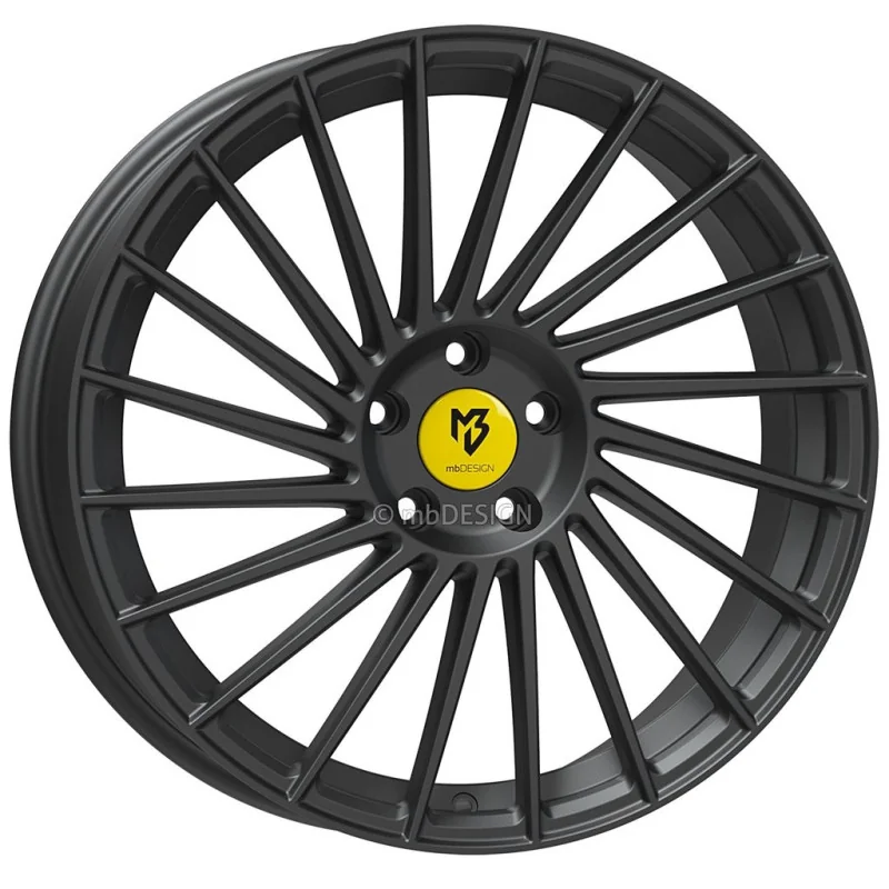 Juego de 4 Llantas MB Design VR3 Gris Mate - 9
