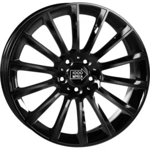 Juego de 4 Llantas MILLE MIGLIA MM047 Negro brillo - 7