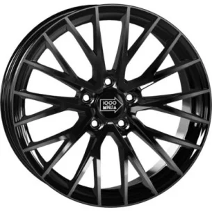 Juego de 4 Llantas MILLE MIGLIA MM1009 Negro brillo - 7