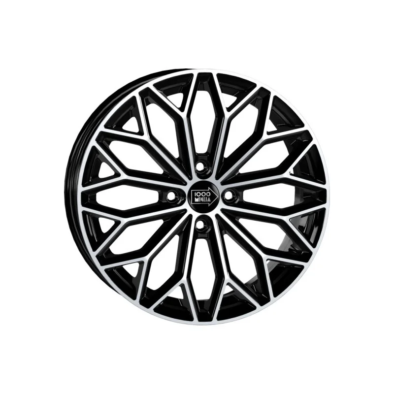 Juego de 4 Llantas MILLE MIGLIA MM1034 Negro pulido - 7