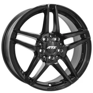 Juego de 4 Llantas ATS MIZAR Negro brillo - 8