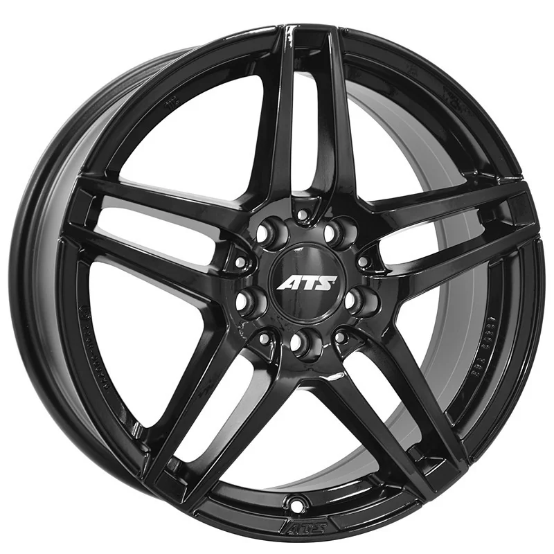 Juego de 4 Llantas ATS MIZAR Negro brillo - 8