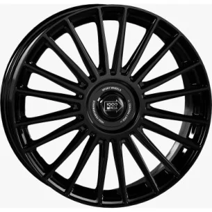 Juego de 4 Llantas MILLE MIGLIA MM1022 Negro brillo - 8