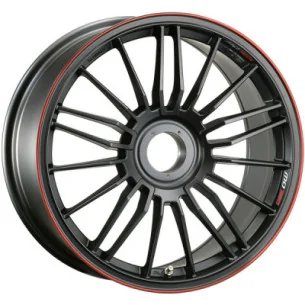 Juego de 4 Llantas MOTEC MCGT RACE GT Negro/rojo - 11