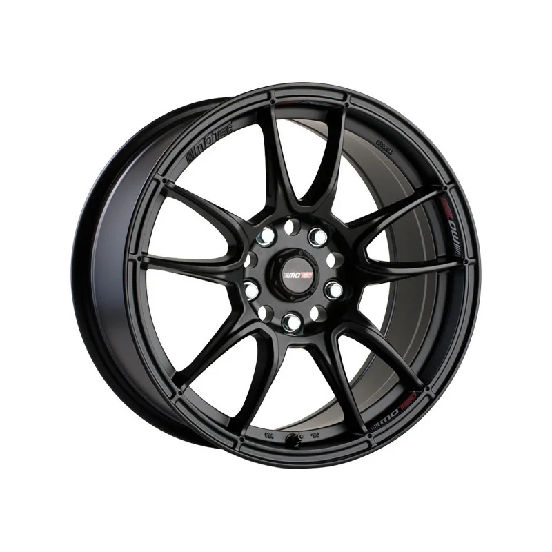 Juego de 4 Llantas MOTEC MCR1 NITRO Negro brillo - 9