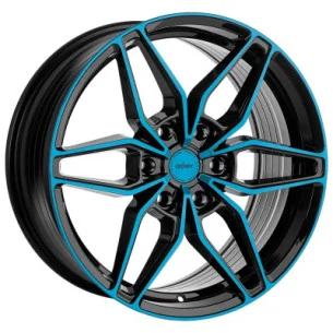 Juego de 4 Llantas Flowforming OXIGIN 24 OXROAD Pulido-azul - 9