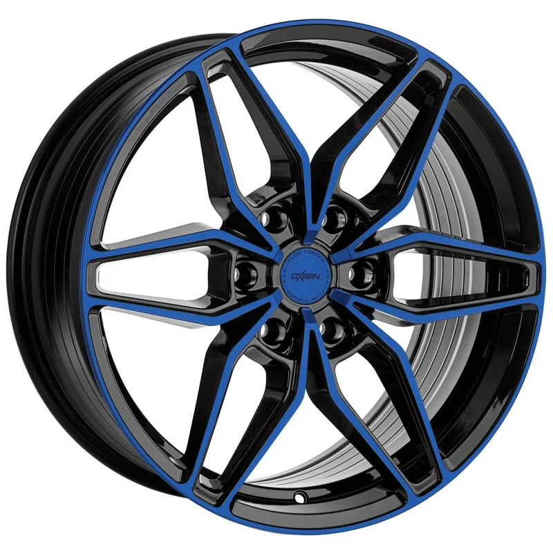 Juego de 4 Llantas Flowforming OXIGIN 24 OXROAD Pulido-azul oscuro - 9