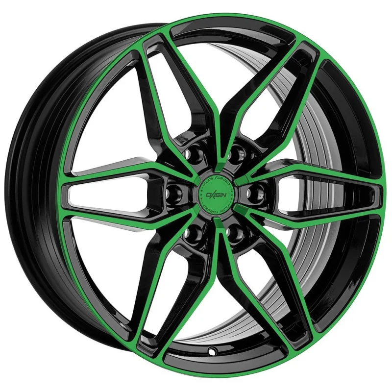 Juego de 4 Llantas Flowforming OXIGIN 24 OXROAD Pulido-verde - 9