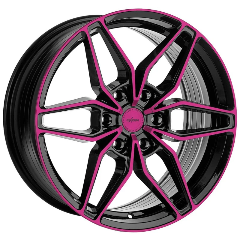 Juego de 4 Llantas Flowforming OXIGIN 24 OXROAD Pulido-rosa - 9