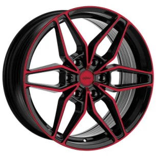 Juego de 4 Llantas Flowforming OXIGIN 24 OXROAD Pulido-rojo - 9