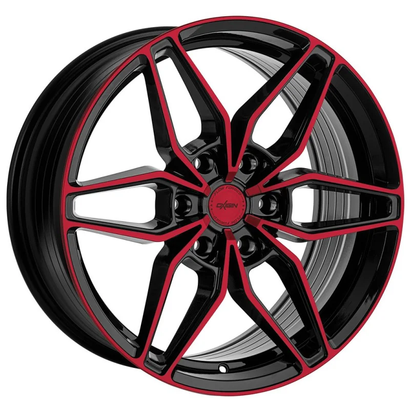 Juego de 4 Llantas Flowforming OXIGIN 24 OXROAD Pulido-rojo - 9