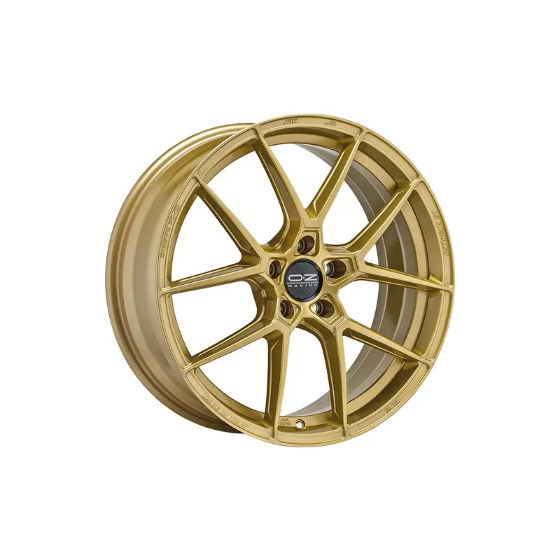 Juego de 4 Llantas OZ RACING ESTREMA HLT Oro - 11