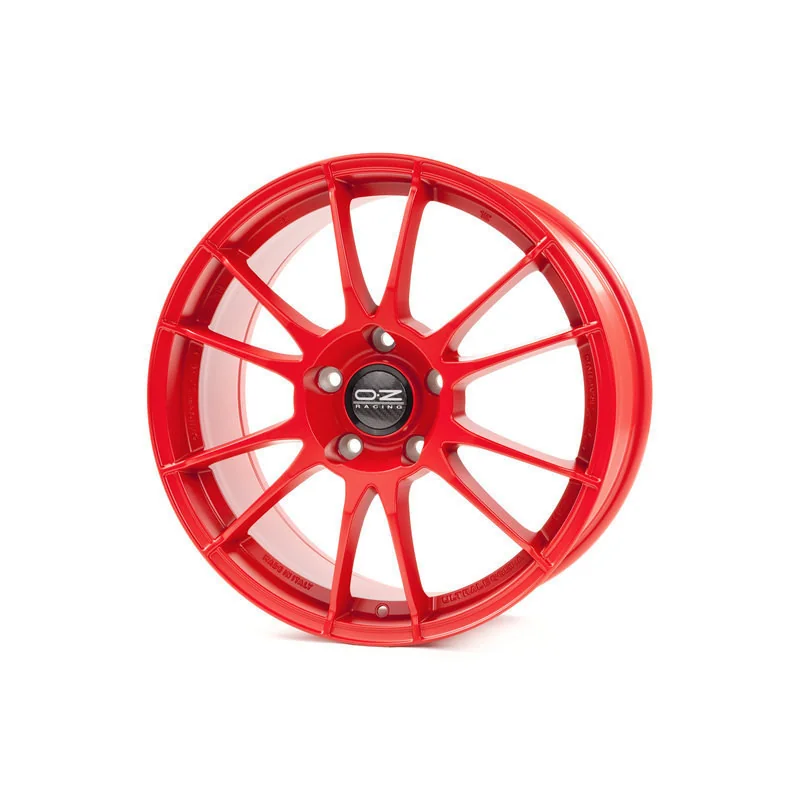 Juego de 4 Llantas OZ RACING ULTRALEGGERA HLT Rojo - 11