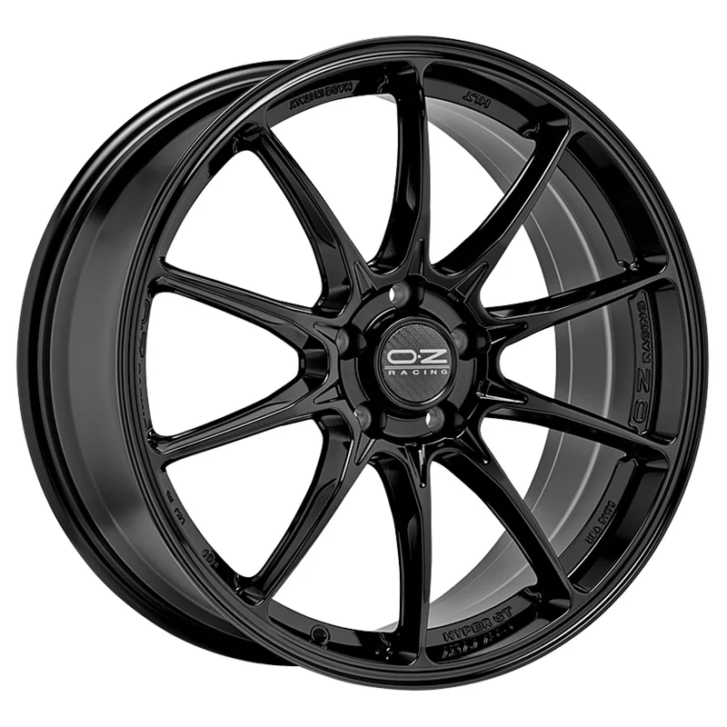 Juego de 4 Llantas OZ RACING HYPER GT Negro brillo - 8