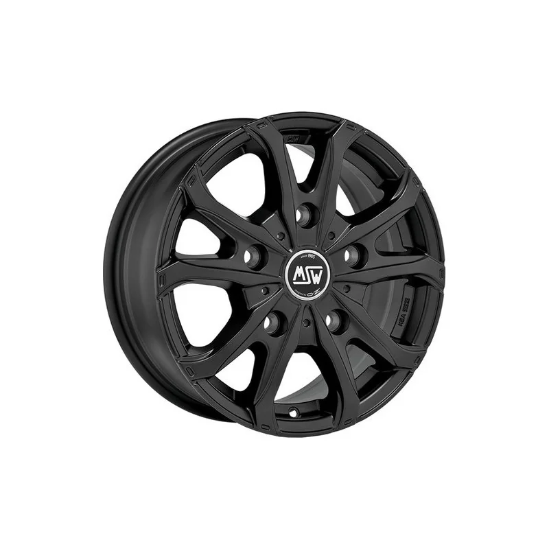 Juego de 4 Llantas Furgon OZ RACING MSW 48 VAN Negro Mate - 6
