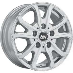 Juego de 4 Llantas Furgon OZ RACING MSW 48 VAN Plata - 7