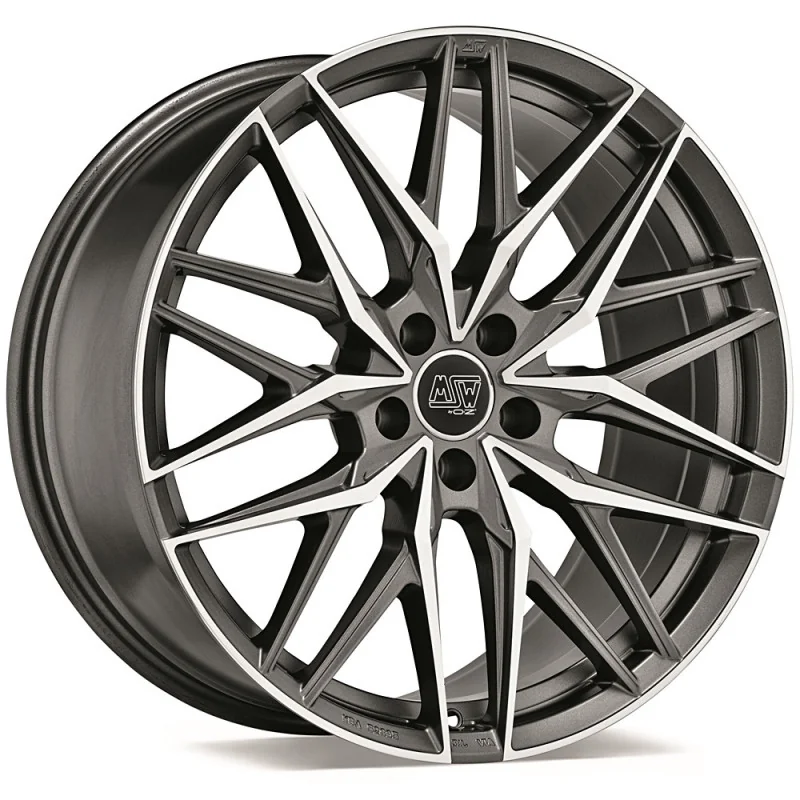 Juego de 4 Llantas OZ RACING MSW 50 Gunmetal-pulido - 8