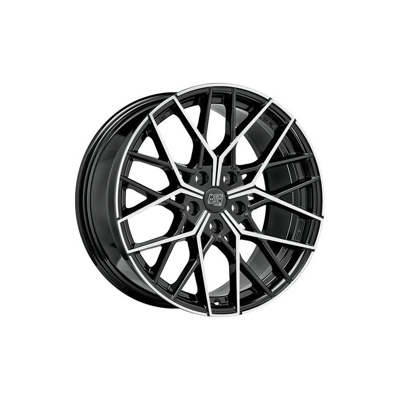 Juego de 4 Llantas OZ RACING MSW 74 Negro/pulido - 8