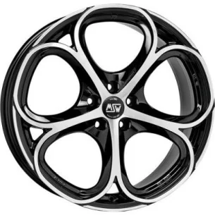 Juego de 4 Llantas OZ RACING MSW 82 Negro/pulido - 8