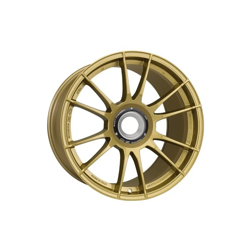 Juego de 4 Llantas OZ RACING ULTRALEGGERA HLT CENTRAL LOCK Gold - 12