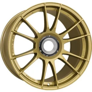 Juego de 4 Llantas OZ RACING ULTRALEGGERA HLT CENTRAL LOCK Gold - 9
