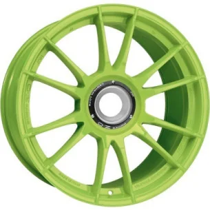 Juego de 4 Llantas OZ RACING ULTRALEGGERA HLT CENTRAL LOCK Acid Green - 8