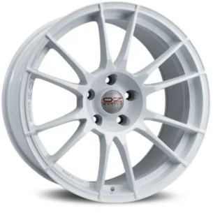 Juego de 4 Llantas OZ RACING ULTRALEGGERA Blanco - 7