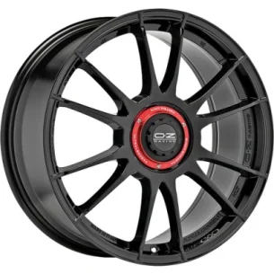 Juego de 4 Llantas OZ RACING ULTRALEGGERA XX Negro Brillo - 7