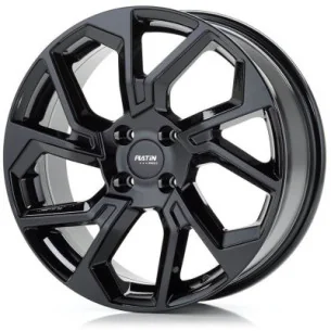 Juego de 4 Llantas PLATIN P103 Negro - 6