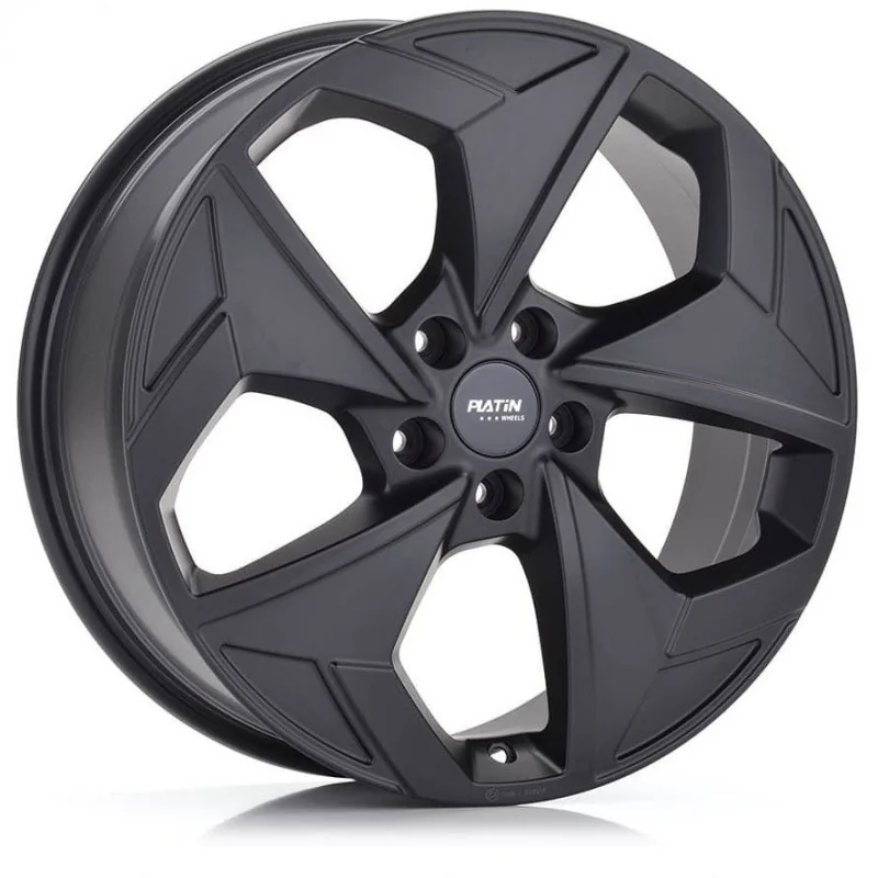 Juego de 4 Llantas PLATIN P104 Negro mate - 8