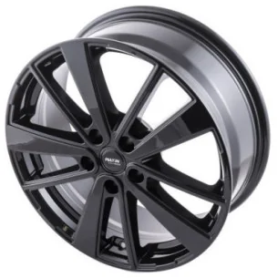 Juego de 4 Llantas PLATIN P112 Negro brillo - 7