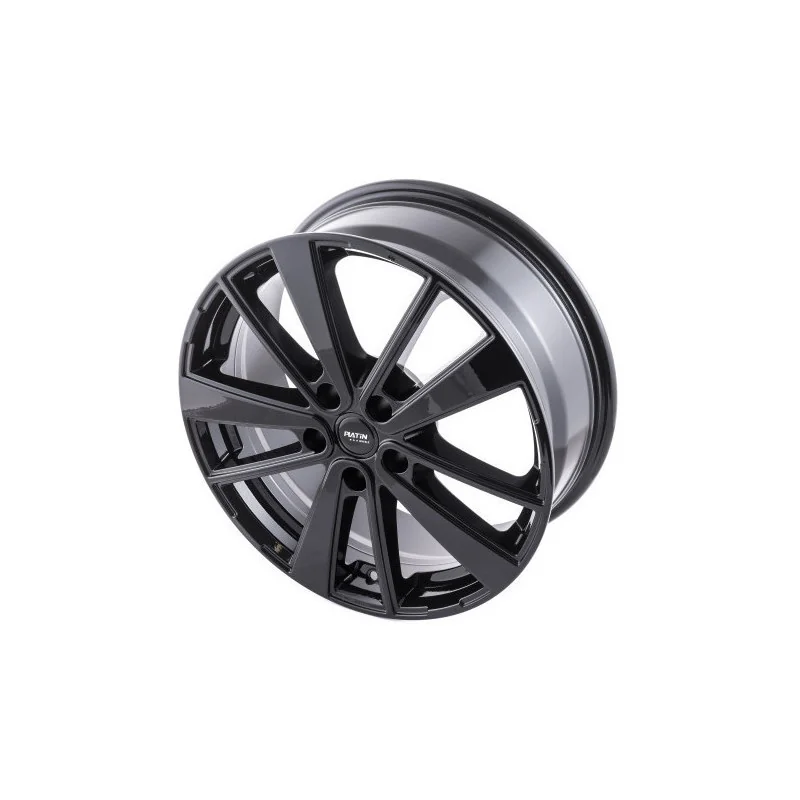 Juego de 4 Llantas PLATIN P112 Negro brillo - 7