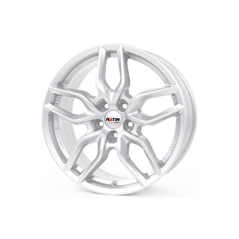 Juego de 4 Llantas PLATIN P72 Plata - 7