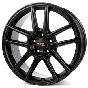 Juego de 4 Llantas PLATIN P73 Negro racing - 6