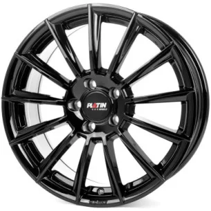 Juego de 4 Llantas PLATIN P74 Negro brillo - 6