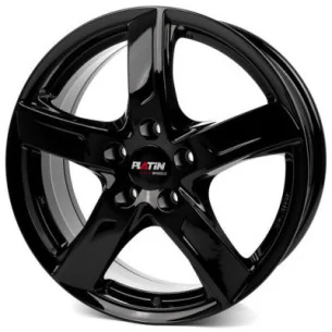 Juego de 4 Llantas PLATIN P84 Negro brillo - 6
