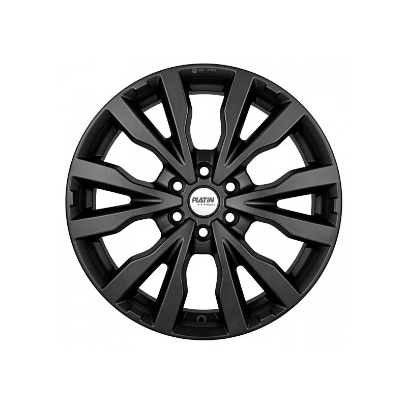 Juego de 4 Llantas PLATIN P86 Negro mate - 7
